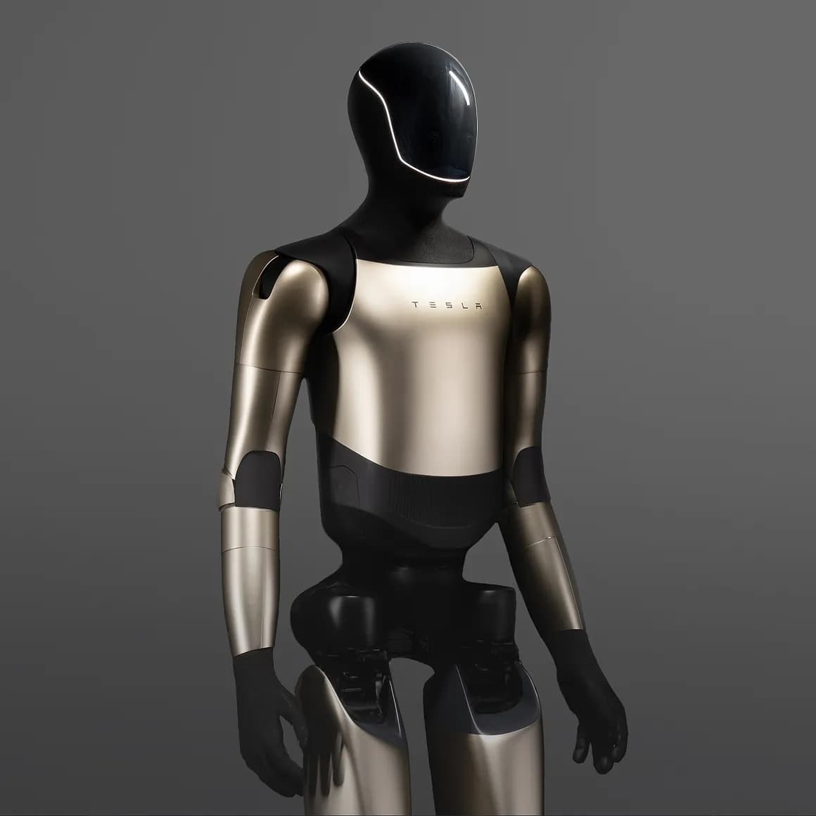 Tesla Optimus humanoid robot — official Tesla image